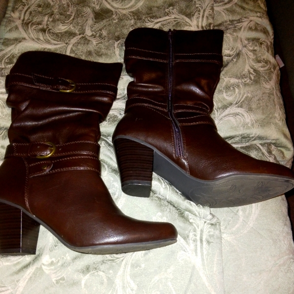 Kohl's Shoes Kohls Brown 34 Womens Boot Poshmark